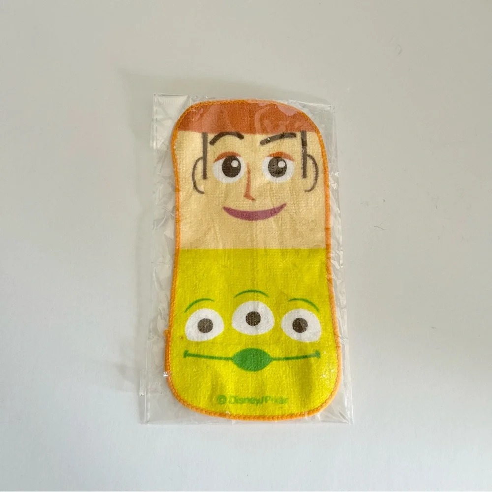 Disney Pixar Toy Story Face Mini Pocket Towel RARE JAPAN (NEW IN PACKAGE)